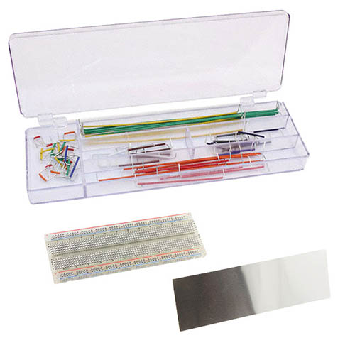 The Arduino breadboard for connecting a wireless module The Arduino breadboard